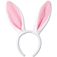 Bunny oren wit met roze voor volwassenen