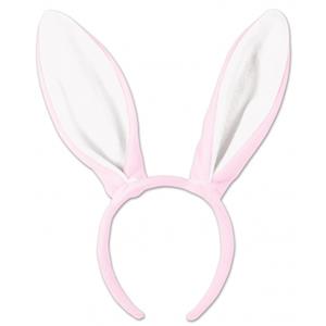 Bunny oren roze met wit voor volwassenen