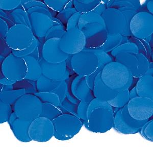 100 gram confetti kleur blauw