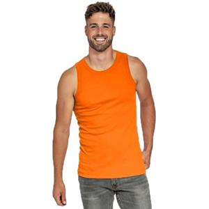 Lemon & Soda Oranje tanktop voor heren