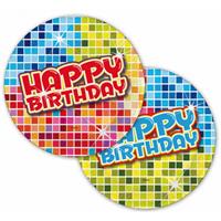 Folat Happy Birthday party bordjes 6 stuks