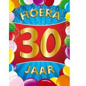 Shoppartners 30 jaar mega deurposter