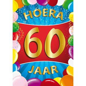 Shoppartners 60 jaar mega deurposter