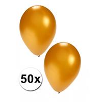 Shoppartners 50 ballonnen goud