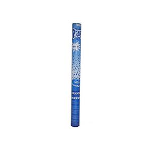 Bellatio Confetti shooter blauw 60 cm