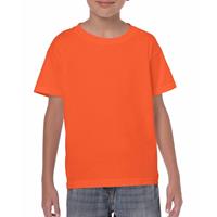 Gildan Oranje kinder t-shirts 122-128 Oranje