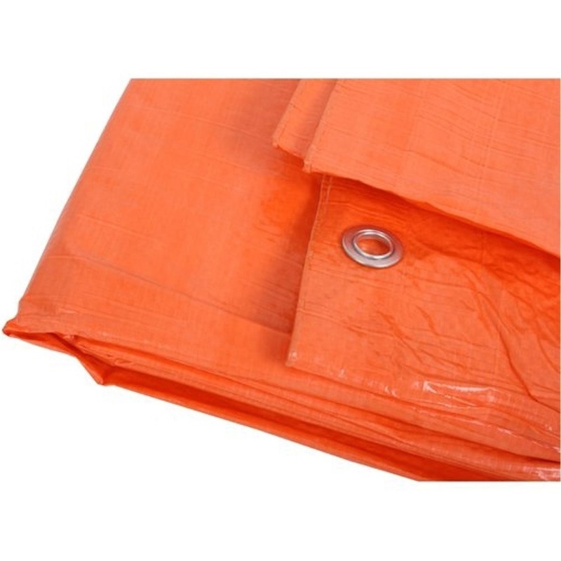 Benson Oranje afdekzeil / dekzeil 6 x 8 meter -