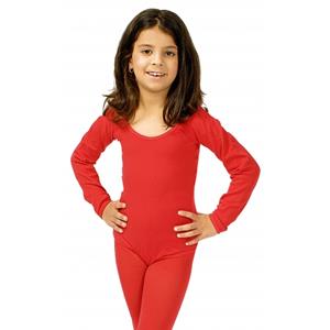 Rode kinder bodysuit 116-128 Rood