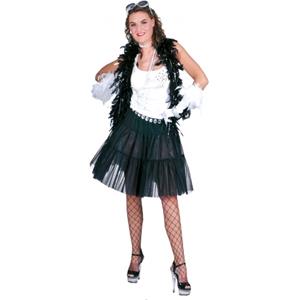 Bellatio Zwarte petticoat voor dames