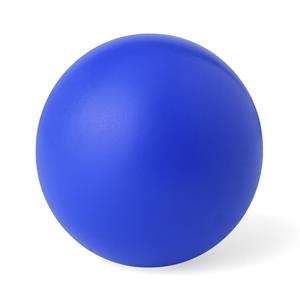 Blauwe anti stressbal 6 cm