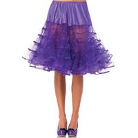 Leg Avenue Lange paarse petticoat voor dames