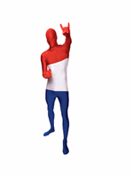Morphsuits Originele morphsuit Nederland vlag (160-175 cm) Multi