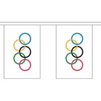 Buiten vlaggenlijn Olympische Spelen 3 m