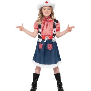 Bellatio Cowgirl kinder kostuum 100-113 (3-4 jaar)
