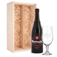 Bierpakket met glas - Westmalle Dubbel