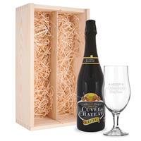 YourSurprise Bierpakket met glas - Kasteel Cuvée du Chateau