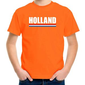 Shoppartners Oranje Holland supporter shirt kinderen (134-140) Oranje