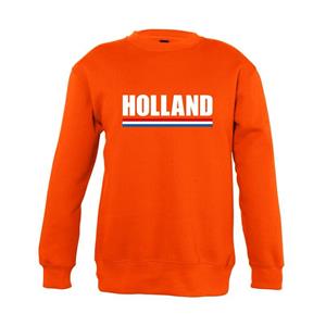 Shoppartners Oranje Holland supporter sweater kinderen 12-13 jaar (152/164) Oranje