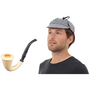 Merkloos Sherlock Holmes accessoire set -