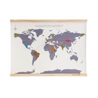 Cross Stitch World Map