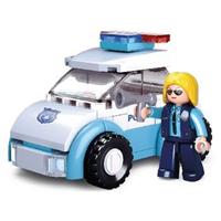 Sluban Bouwstenen Girls Dream Serie Politievrouw met Politiewagen - 