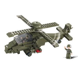 Sluban M38-B0298 Bouwstenen Army Serie Gevechtshelikopter