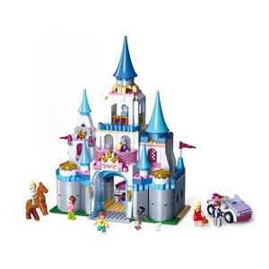 Sluban Girls Dream: Spielpalast Blau / Rosa (m38-b0610)