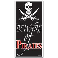 Piraten deurposter 75 x 150 cm Multi