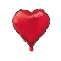 Folieballon Hart 16 Cm (rood)