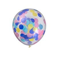 HEMA Confetti ballonnen - 6 stuks (multicolor)
