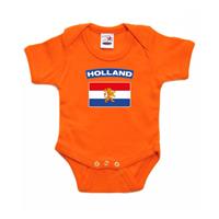 Shoppartners Oranje rompertje Hollandse vlag baby Oranje
