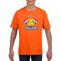 Shoppartners Oranje Holland supporter kampioen shirt kinderen (146-152) Oranje
