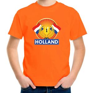 Shoppartners Oranje Holland supporter kampioen shirt kinderen Oranje