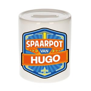 Kinder spaarpot voor Hugo - keramiek - naam spaarpotten