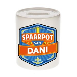 Kinder spaarpot voor Dani - keramiek - naam spaarpotten