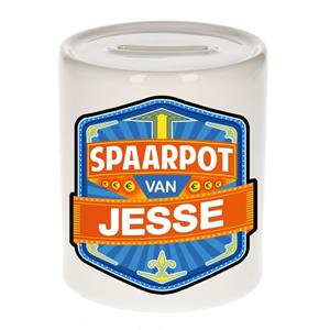 Kinder spaarpot voor Jesse - keramiek - naam spaarpotten