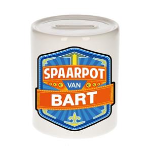 Kinder spaarpot voor Bart - keramiek - naam spaarpotten