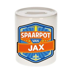 Kinder spaarpot voor Jax - keramiek - naam spaarpotten