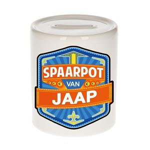 Kinder spaarpot voor Jaap - keramiek - naam spaarpotten