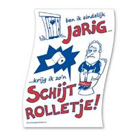 Toiletpapier - schijtrolletje