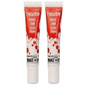 Halloween - 2x Tube nep bloed 15 ml Multi