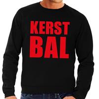 Shoppartners Foute kersttrui Kerst Bal zwart voor heren