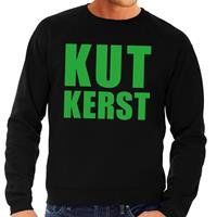 Shoppartners Foute kersttrui Kut Kerst zwart voor heren