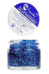 Coppens Blauwe glittergel voor huid & haar