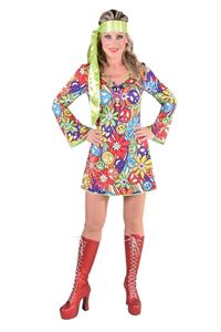 Coppens 70's basic jurkje - hippie smile