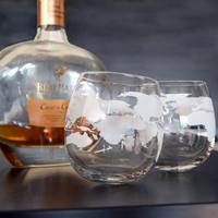 Globe Whisky Rocker-Gläser 300ml (2er Pack)