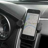 Kikkerland Gadget Car Vent Telefoon Houder - Zwart