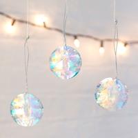 Kikkerland Mini Iridescent Party Ornaments