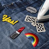 Kikkerland Iron On Patch Girl Power Set