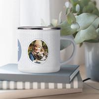 Emaille Tasse bedrucken